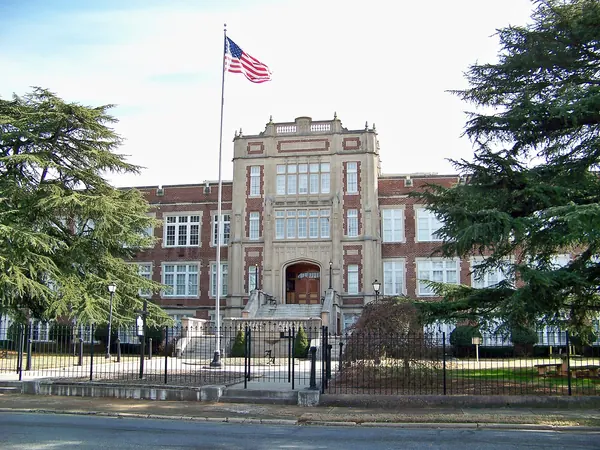 The former Gastonia High School building, now apartments